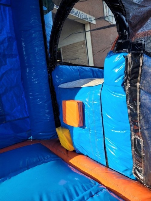 Springkussen Mini walvis met slide